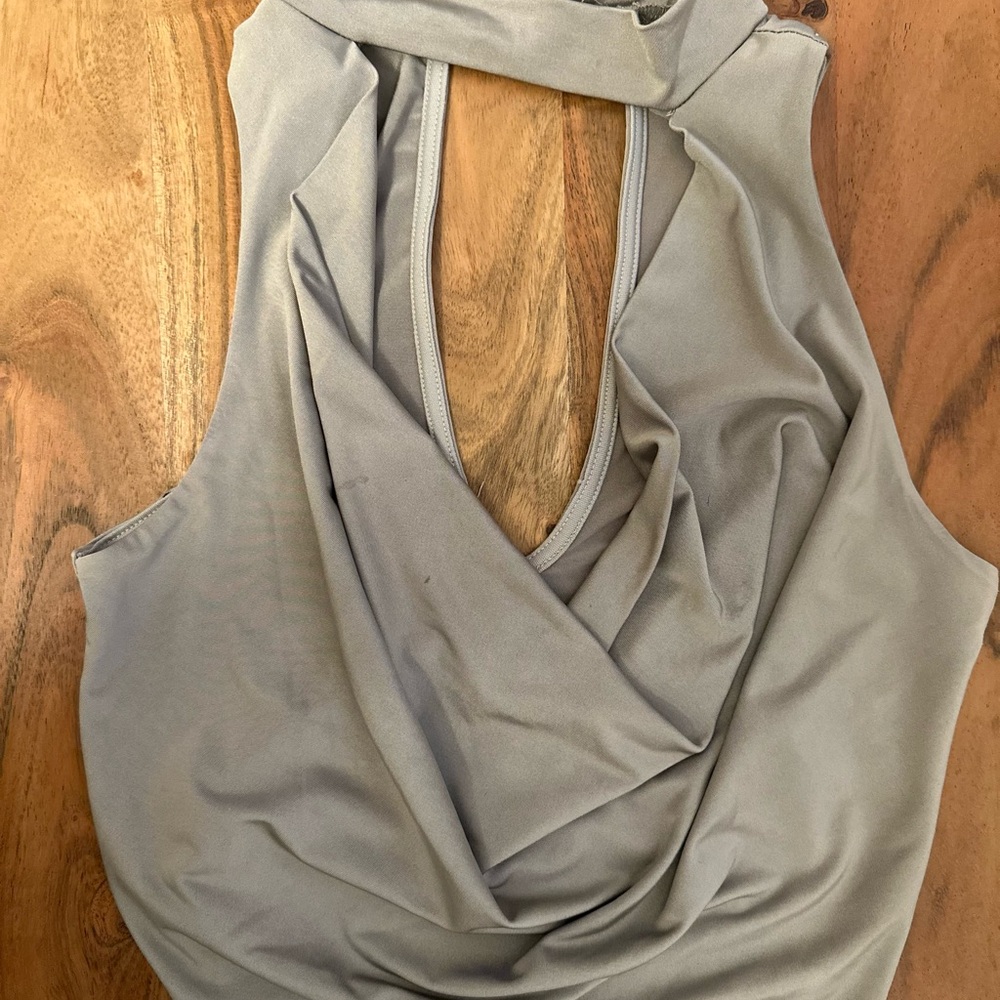 Chic Women's Blouse in Gray